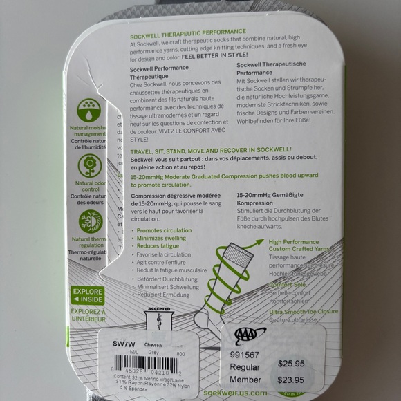 Sockwell Performance Compression Socks - Picture 4 of 5